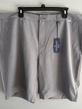 NWT: Travis Matthew Beck Golf Shorts Light Gray